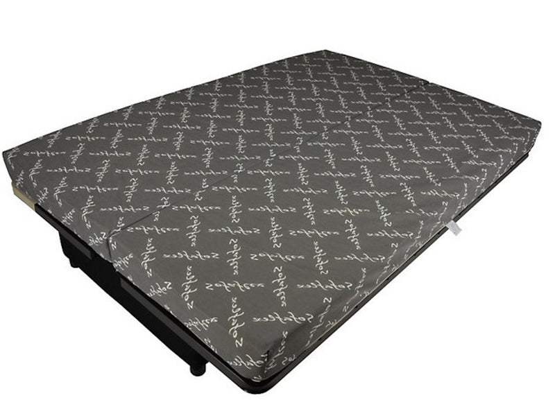 Banquette-lit clic clac couchage Quotidien LES TENDANCES Déhoussable gris