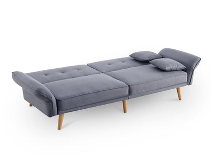 Banquette-lit clic clac couchage Occasionnel DECO IN PARIS gris